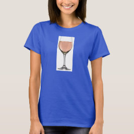 Roséのワイングラスタンク Tシャツ