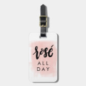 Roséの荷物のラベル ラゲッジタグ (正面縦)