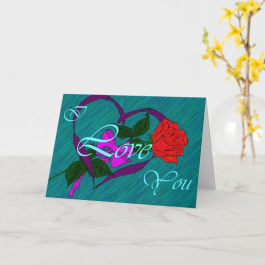 Rose3 カード (黄色い花)