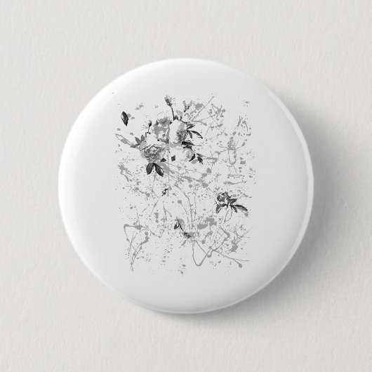 rose4000 缶バッジ (正面)