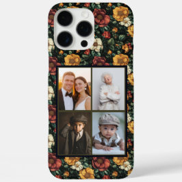 Rose カスタムフォトコラージュiPhoneケース 女子向け iPhone 16 Pro Maxケース