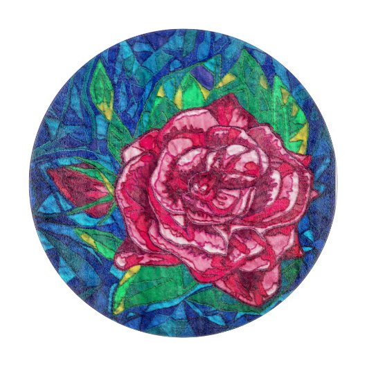 Rose カッティングボード (正面)