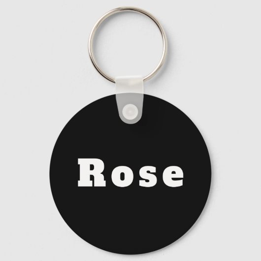 Rose キーホルダー (正面)