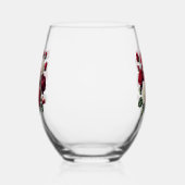 Rose ステムなしワイングラス (右)