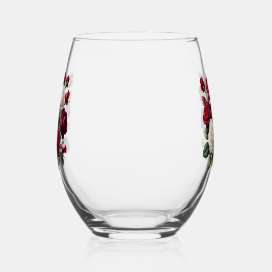Rose ステムなしワイングラス (右)