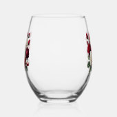 Rose ステムなしワイングラス (左)