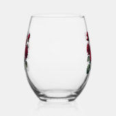 Rose ステムなしワイングラス (右)