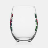 Rose ステムなしワイングラス (右)