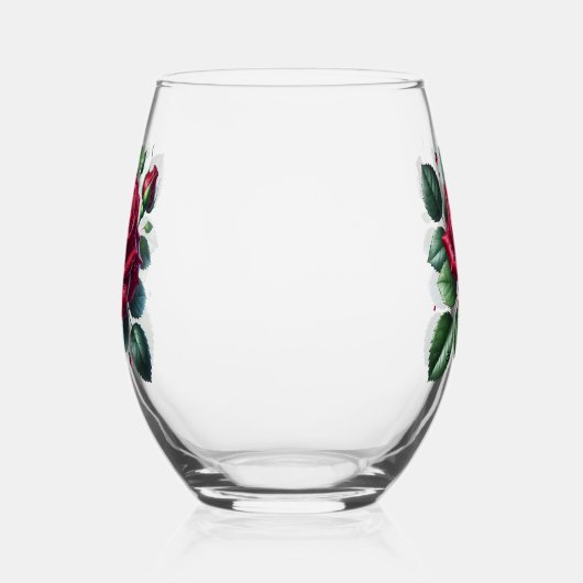 Rose ステムなしワイングラス (右)
