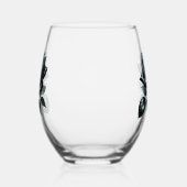 Rose ステムなしワイングラス (左)