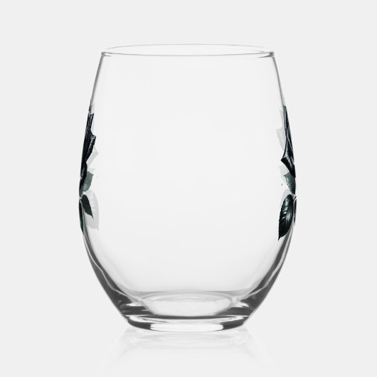 Rose ステムなしワイングラス (左)