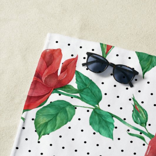 Rose ビーチタオル (インサイチュ)