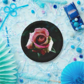 rose  ペーパープレート (パーティー)