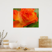 Rose ポスター (キッチン)