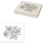 Rose ラバースタンプ (押印)