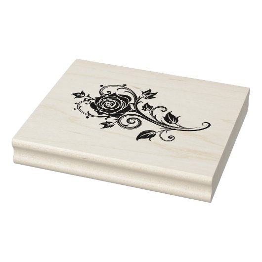 Rose ラバースタンプ (スタンプ)