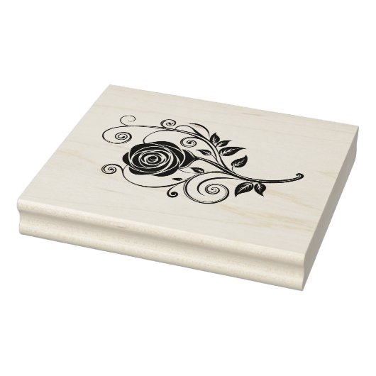 Rose ラバースタンプ (スタンプ)