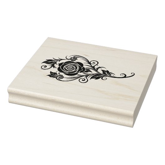 Rose ラバースタンプ (スタンプ)