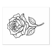 Rose ラバースタンプ (インプリント)