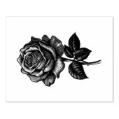 Rose ラバースタンプ (インプリント)