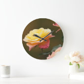 Rose and Bee Tote ラージ壁時計 (ホーム)