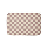 Rose and Champagne Checkerboard バスマット (正面)