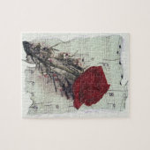 <Rose and Music> 金Koza 2著 ジグソーパズル (横)