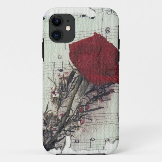 <Rose and Music> 金Koza 2著 Case-Mate iPhoneケース (裏面)