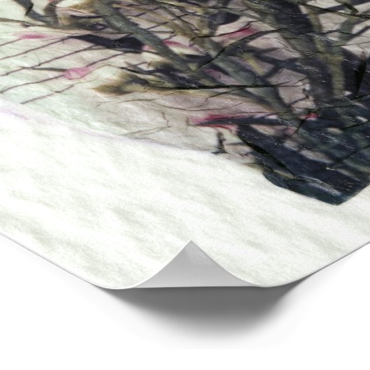 <Rose and Music>by Kim Koza 2 ポスター (角)