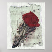 <Rose and Music>by Kim Koza 2 ポスター (正面)