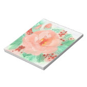 Rose aquarelle française ノートパッド (回転)