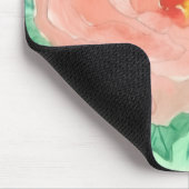 Rose aquarelle française マウスパッド (コーナー)