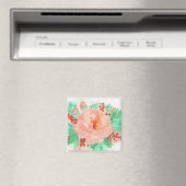 Rose aquarelle française マグネット (インサイチュ (食洗機))