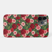 Rose Bloom Luxe ✨Red Pink Floral Elegance Romantic Case-Mate iPhoneケース (裏面(横))