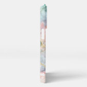 Rose Blue Gold Marble iPhoneケース (右側面)