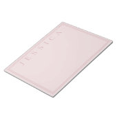 Rose Blush | あなたの名前 ノートパッド (アングル)