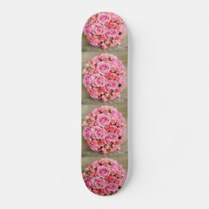 Rose Bouquet Flower スケートボード