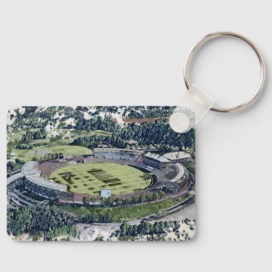 Rose Bowl Southampton Cricket Ground Artistic キーホルダー (正面)