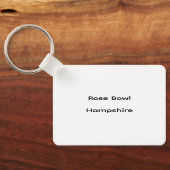 Rose Bowl Southampton Cricket Ground Artistic キーホルダー (裏面)