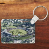 Rose Bowl Southampton Cricket Ground Artistic キーホルダー (正面)