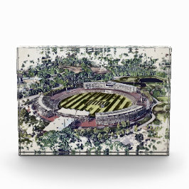 Rose Bowl Southampton Cricket Ground Artistic フォトブロック