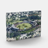 Rose Bowl Southampton Cricket Ground Artistic フォトブロック (左)