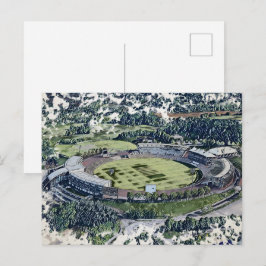 Rose Bowl Southampton Cricket Ground Artistic ポストカード