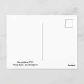 Rose Bowl Southampton Cricket Ground Artistic ポストカード (裏面)