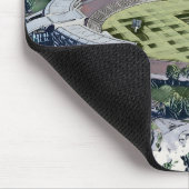 Rose Bowl Southampton Cricket Ground Artistic マウスパッド (コーナー)