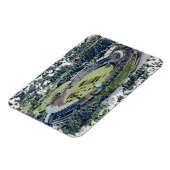 Rose Bowl Southampton Cricket Ground Artistic マグネット (左側)