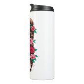 Rose Braided Hair Floral Tee for Women タンブラー (回転右)