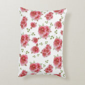 Rose Bunches Pillow アクセントクッション (裏面(縦))