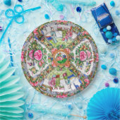 Rose Canton  ペーパープレート (パーティー)