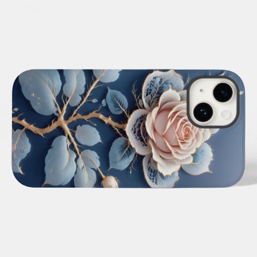 Rose Case-Mate iPhoneケース (裏面 (横))